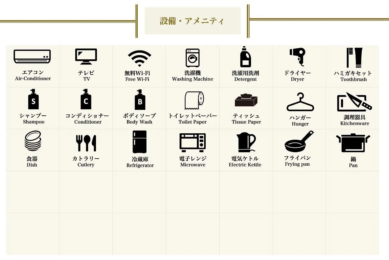 格兰多斯花园町2号酒店 大阪 0*,  日本